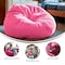 Flash Furniture Bean Bag Chair, 42 in W 42" L 19" H DG-BEAN-LARGE-SOLID-PK-GG - alternate 4